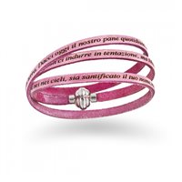 Bracciale Amen Donna Ave Maria in Pelle AMIT18-57 - AMIT18-57